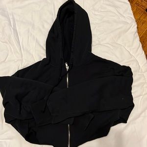 PacSun cropped hoodie sweatshirt